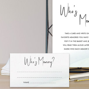 Conseil Qui est la Fête des mariées de mémoire jeu carte d