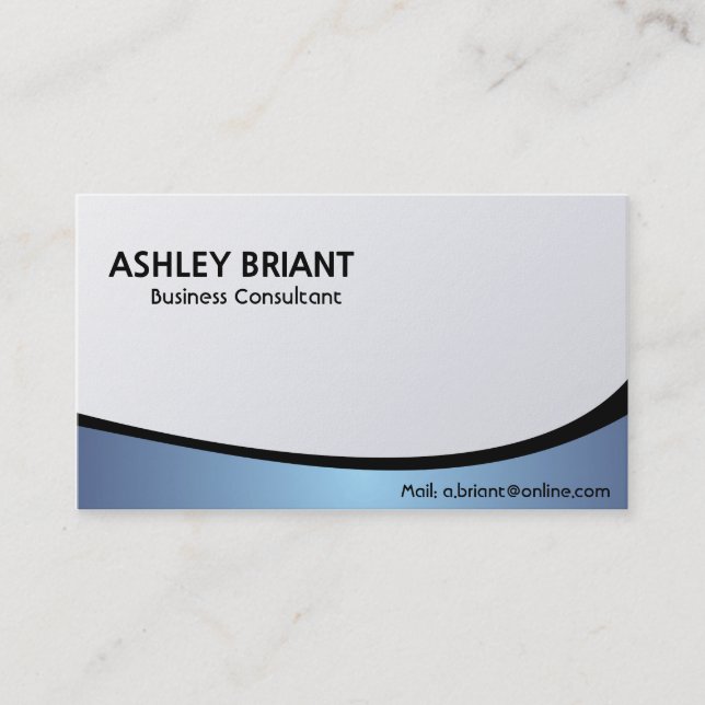 Conseiller commercial - cartes de visite (Devant)