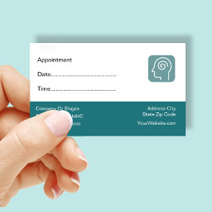 Conseiller en santé mentale Cartes de visite de no