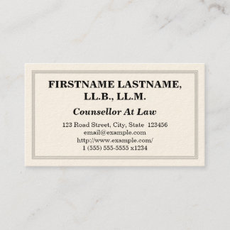 Conseiller Professionnel Au Carte de visite Du Dro