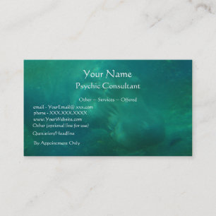 Conseiller psychique - modèle de carte de visite