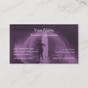Conseiller psychique - modèle de carte de visite