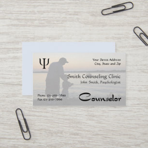 Conseiller Psychologue Carte de visite de la santé
