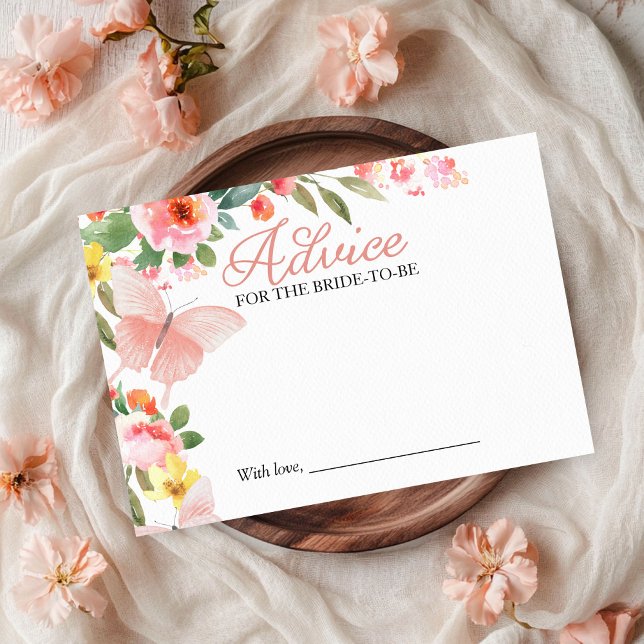 Conseils aux papillons floraux roses pour la carte (Créateur téléchargé)