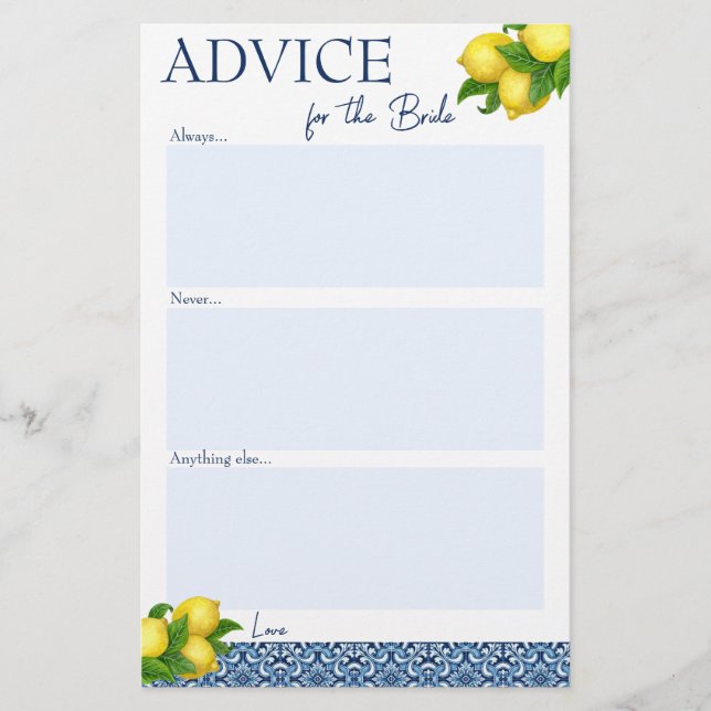 Conseils de jeux de douche nuptiale pour la carte  (Devant)