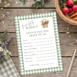 Conseils de marché à carreaux pour la carte de fêt