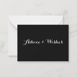 Conseils et voeux Cartes de mariage