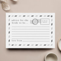 Conseils pour la future mariée Carte postale par a