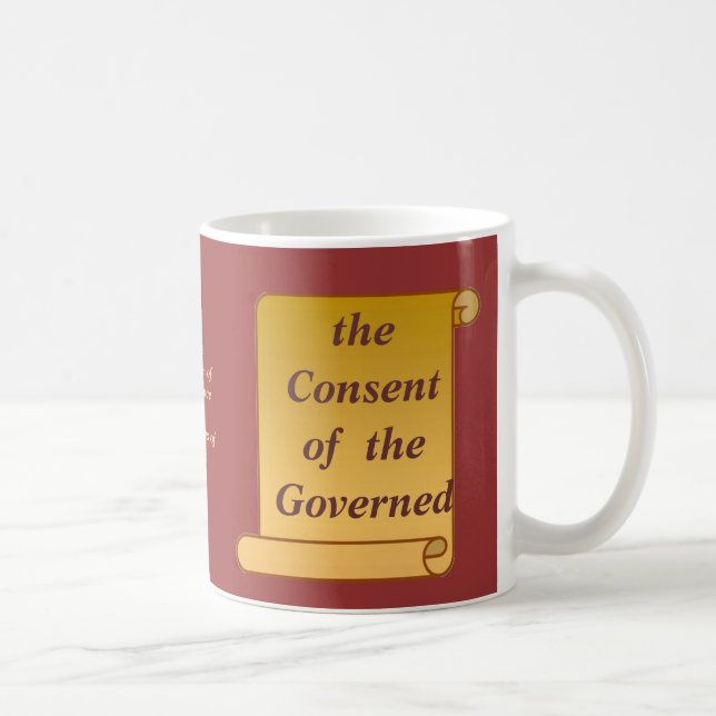 Consent of the Governed Coffee Mug (Right)