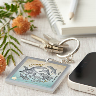 "Conservation Currents" Keychain