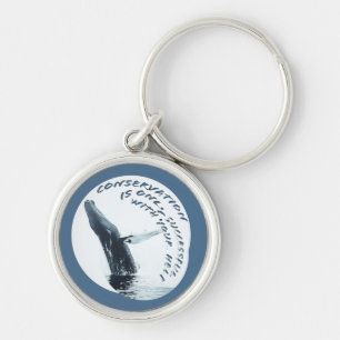 Conservation Is Only Successful With Your Help Keychain