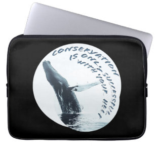 Conservation Is Only Successful With Your Help Laptop Sleeve