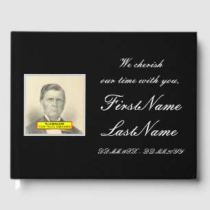 Conservative and Customized Sympathy Guestbook