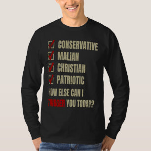 Conservative Malian Christian Patriotic T-Shirt