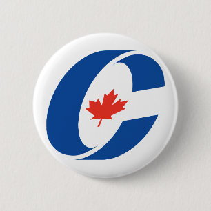 Conservative Party Logo 2 Inch Round Button