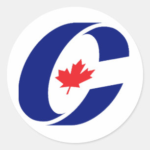 Conservative Party of Canada Classic Round Sticker
