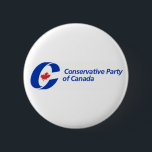 Conservative Party of Canada Logo 2 Inch Round Button<br><div class="desc">.</div>