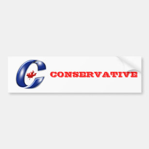 Conservative Party of Canada Political Merchandise Bumper Sticker
