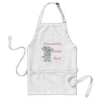 Conservative Women Rock Apron
