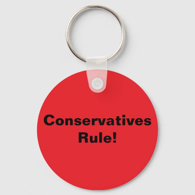 Conservatives Rule! KeyRing (Front)