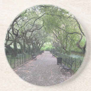 Conservatory Garden Central Park NYC Photography Coaster