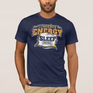 Conserve Energy Climate Change Awareness Support T-Shirt