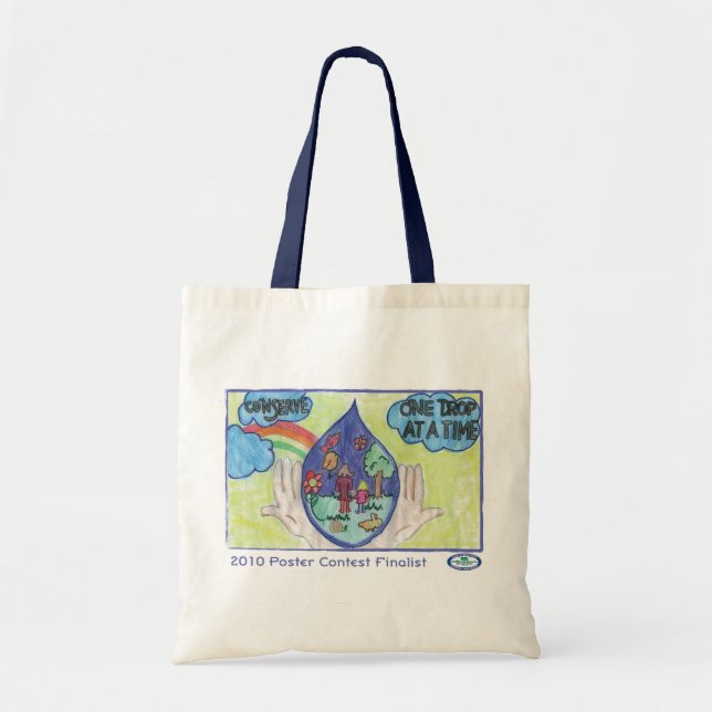 Conserve - One Drop at a Time Tote Bag (Front)