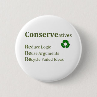 Conserveatives 2 Inch Round Button