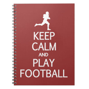 CONSERVER CALME & JOUER FOOTBALL carnet couleur pe