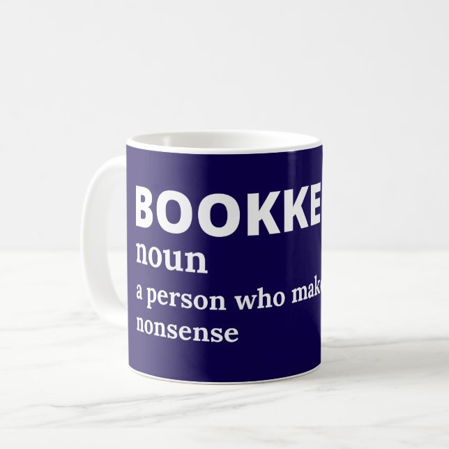 Conserver Expert Drôle Définition Mug (Devant gauche)