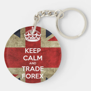 Conserver le calme et le commerce Forex clé fob