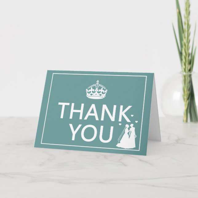 Conserver le Carte de remerciements de style calme (Devant)