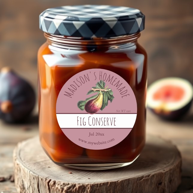 Conserver les Étiquettes de fig faits maison (Créateur téléchargé)