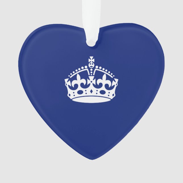 Conserver l'icône de la couronne calme sur le bleu (devant)
