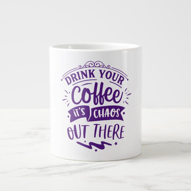 Conserver ou concevoir votre propre - Jumbo Mug (Devant)