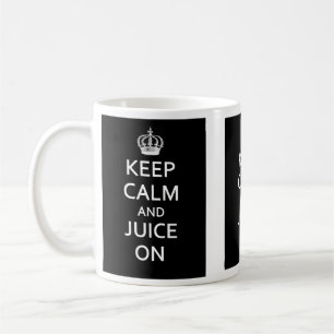 Conservez le calme et le jus dessus ! Tasse