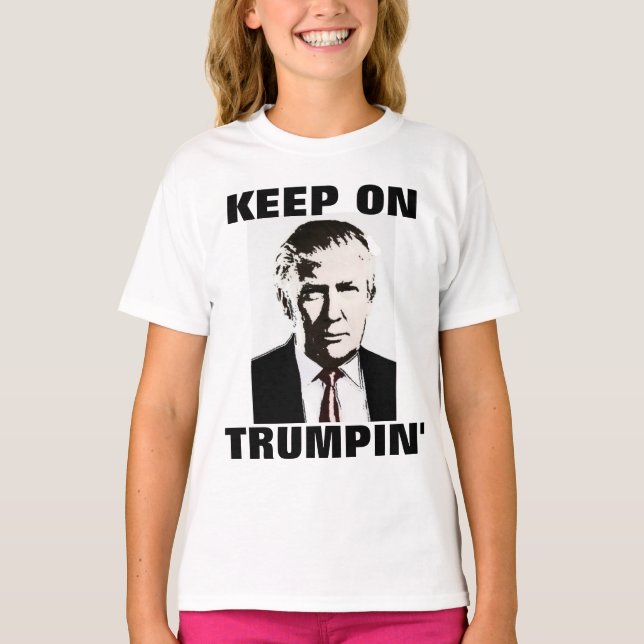 CONSERVEZ TRUMPIN', T-shirts DONALD TRUMP (Devant)