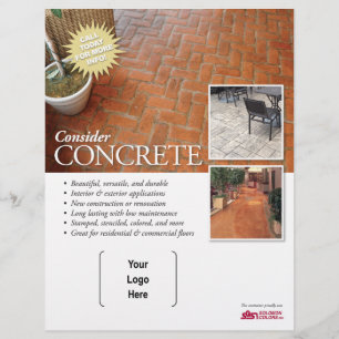 Consider Concrete Flyer for Solomon Contractors