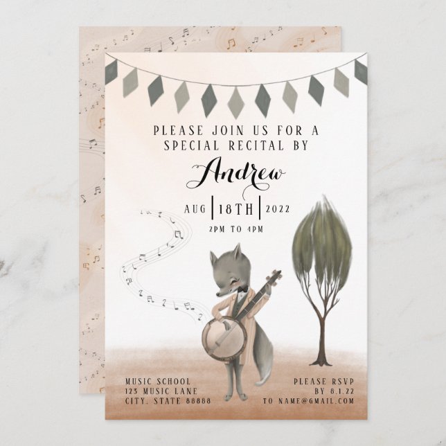 Considérant Invitation (Devant / Derrière)