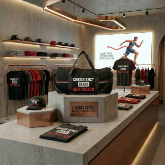 Consistency Beats Motivation Gym Motivational Duff Duffle Bag