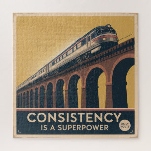 Consistency Is A Superpower Jigsaw Puzzle