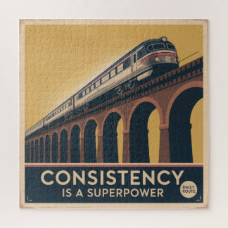 Consistency Is A Superpower Jigsaw Puzzle