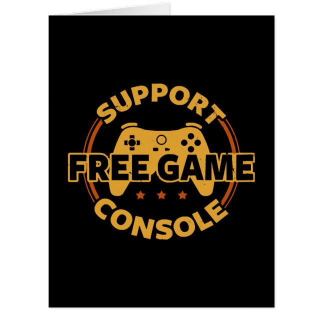 Console de jeu drôle de manifestation de jeu (Devant)