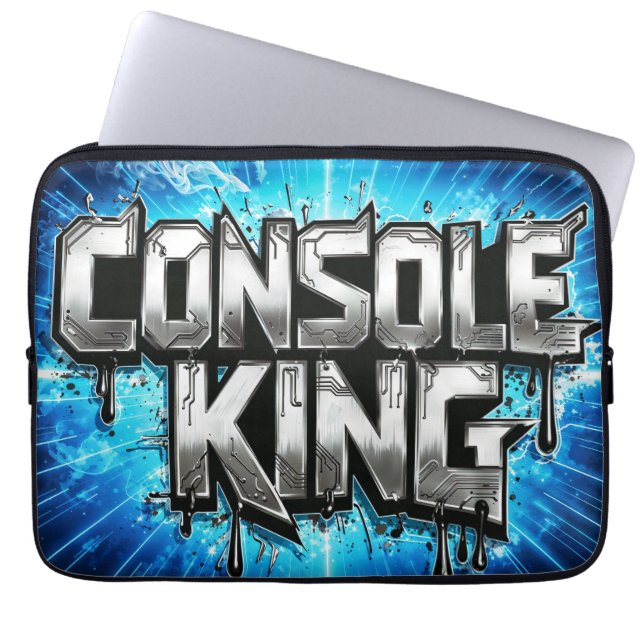 Console King Laptop Sleeve (Front)