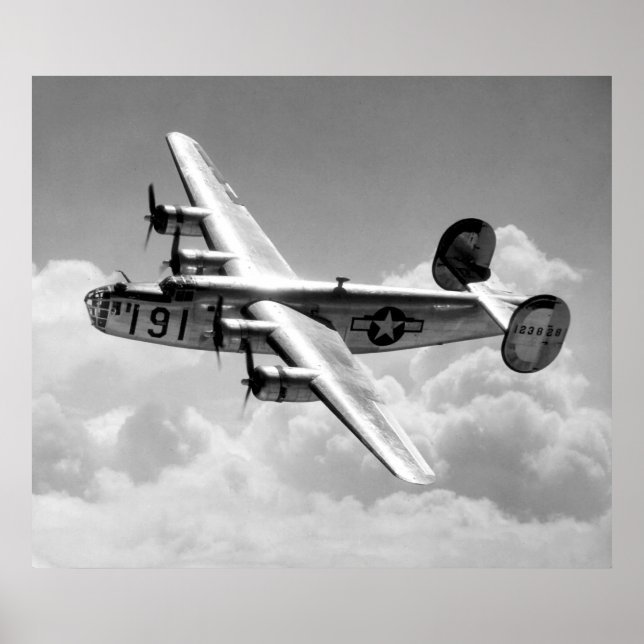 Consolidated B-24 Liberator Poster (Front)