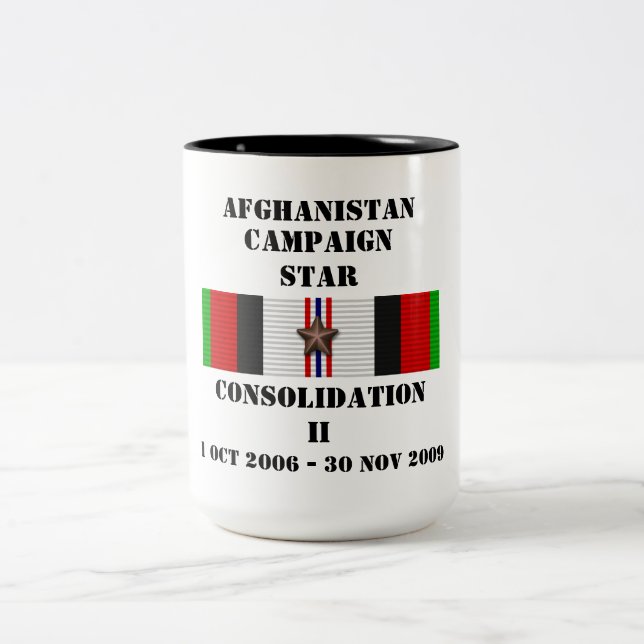 Consolidation II / CAMPAIGN STAR Two-Tone Coffee Mug (Center)