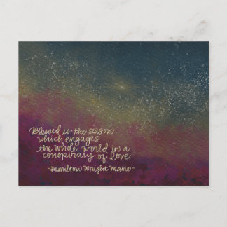 Conspiracy of Love Holiday Postcard