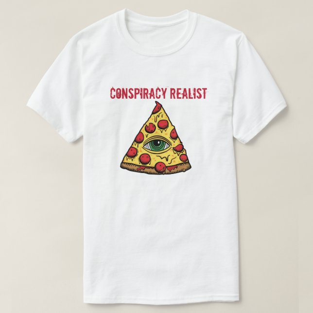 Conspiracy Realist T-Shirt (Design Front)