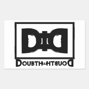 Conspiracy theory mockery motto: Doubt The Doubt   Sticker