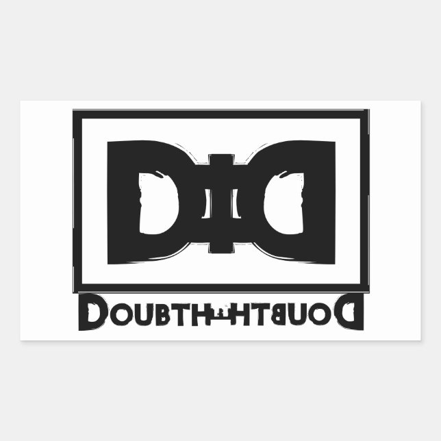 Conspiracy theory mockery motto: Doubt The Doubt   Sticker (Front)
